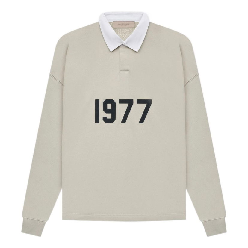 Поло тениска Fear of God Essentials 1977 Rugby Polo Бежово | FOG-SS22-106