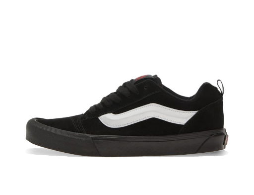 Скеитбординг Vans Knu Skool Suede "Black" Черно | VN0009QCBMA1