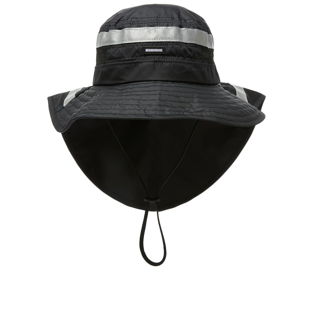 Шапка Neighborhood Safety Jungle Hat Черно | 221YGNH-HT07-BK, 0