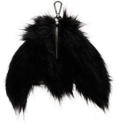 Ключодържатели Simone Rocha Simone Rocha Faux Fur Hare Coin Purse Bag Charm Черно | COINPURSE1 0815, 1
