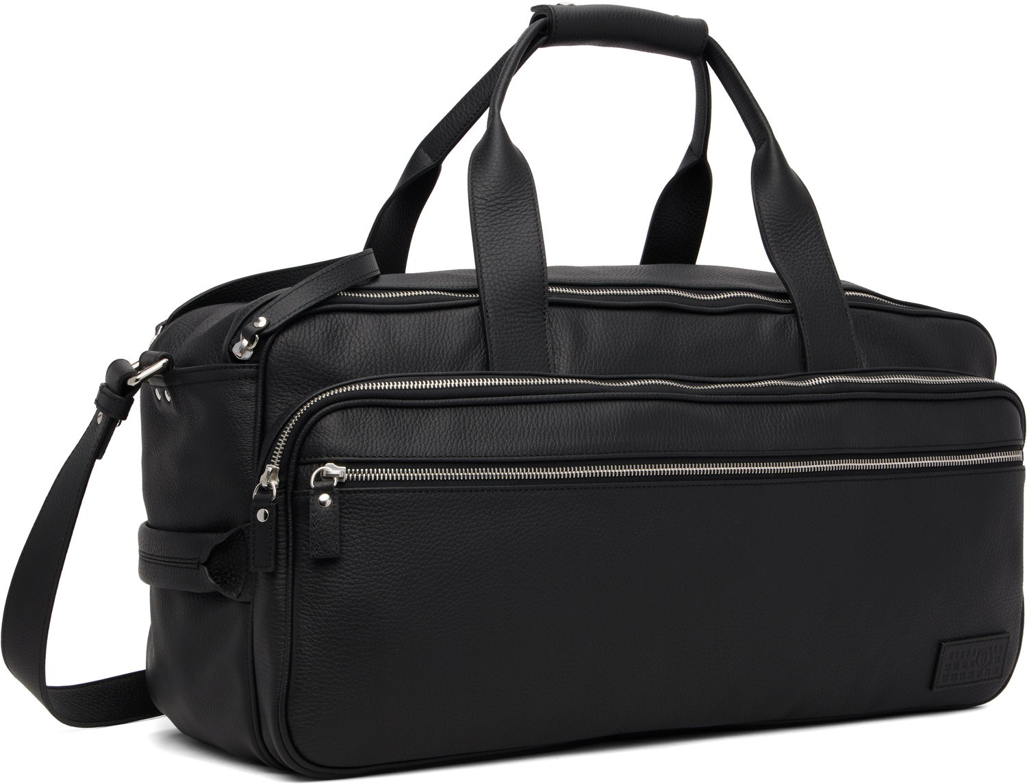 Чанта за пътуване Maison Margiela MM6 Maison Margiela Leather Travel Duffle Черно | SB6WI0006 P8326, 1