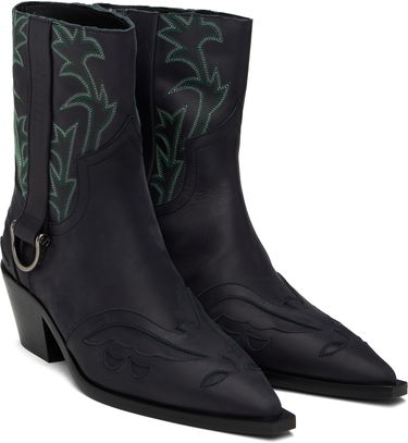 Облекло Enfants Riches Déprimés Enfants Riches Déprimés Cut Off Cowboy Boots Тъмно синьо | 090-412, 3
