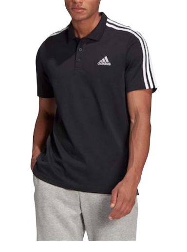 Поло тениска adidas Originals Polo shirts Черно | gk9097