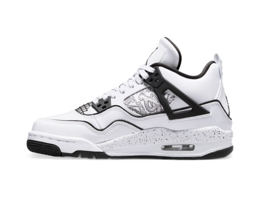 Кецове и обувки Jordan Air Jordan 4 Retro "DIY" GS Бяло | DC4101-100