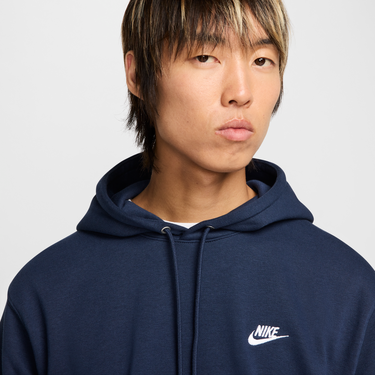 Суитчър Nike Nike Club Fleece Hoodie Тъмно синьо | FN3866-451, 4
