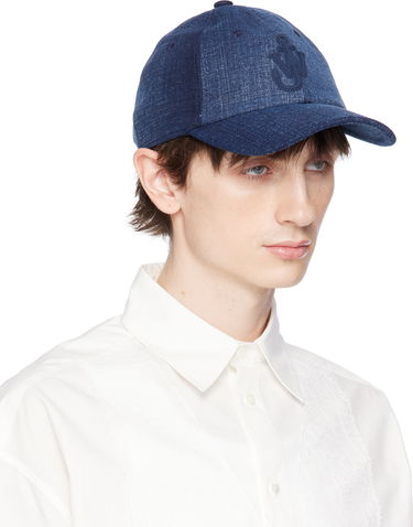 Шапка с козирка JW Anderson JW Anderson Anchor Logo Baseball Cap Синьо | AC0398-FA0429-800, 2