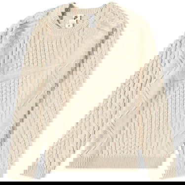 Пуловер Nike Life Cable Knit Sweater Бежово | DQ5176-206, 0