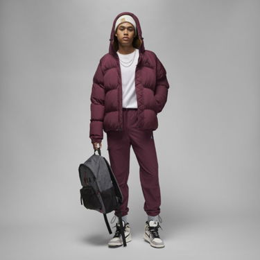 Пухо яке Jordan Essential Puffer Jacket Бургунди | DQ7348-680, 3