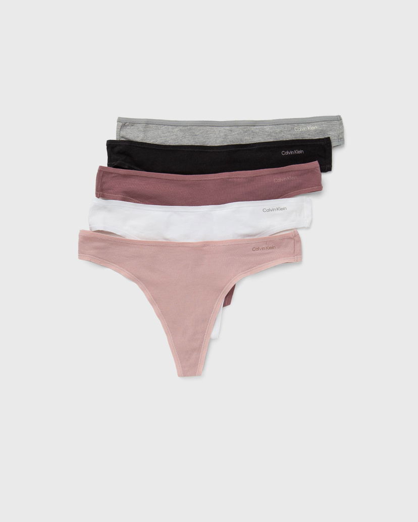 гащички CALVIN KLEIN THONG 5 Pack Многоцветен | 000QD5250EPYG