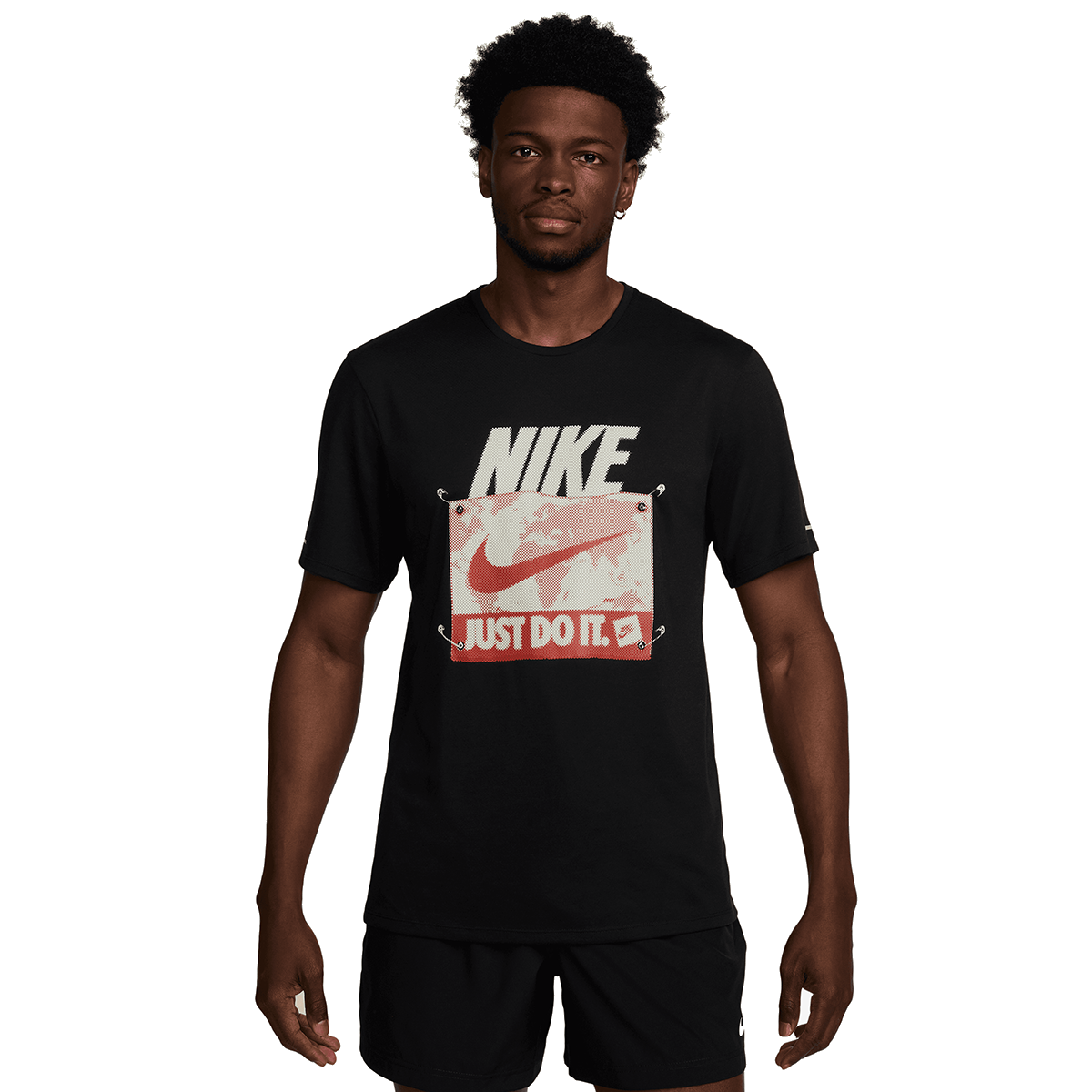 Тениска Nike Run Energy T-Shirt Черно | HJ4158-010, 0