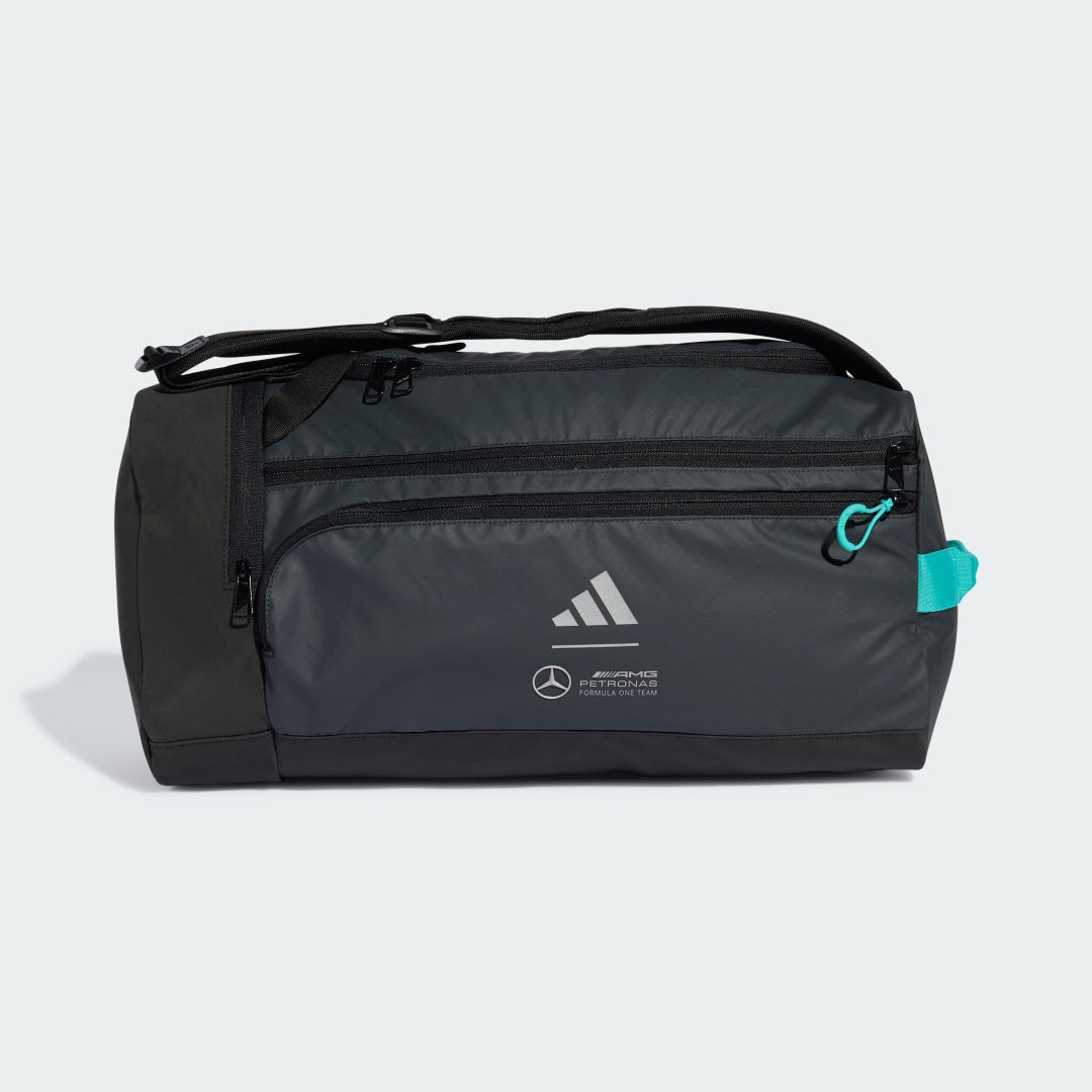 Чанта за пътуване adidas Performance Mercedes - AMG Petronas Formula One Team Hybrid Duffel Bag Черно | JX6467, 0