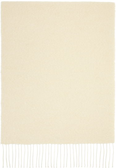 Облекло Acne Studios Off-White Fringe Scarf Бежово | CA0277-, 1