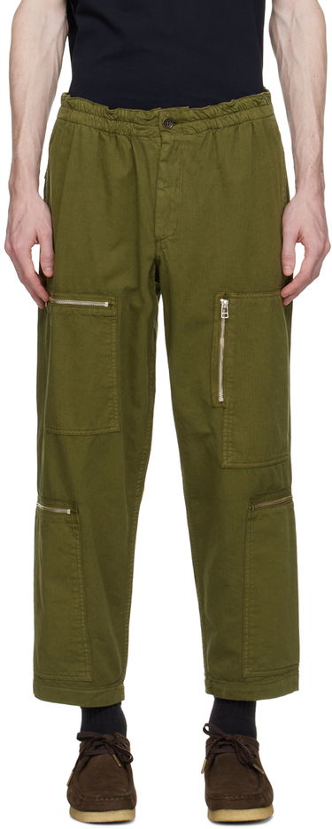 Карго панталони YMC Flight Cargo Pants Зелено | P4TAN, 0