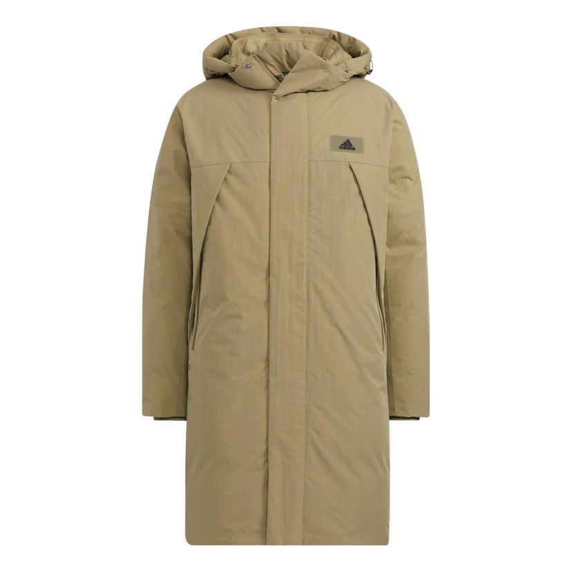 Парка adidas Originals Goose Down Coat Бежово | HR5234