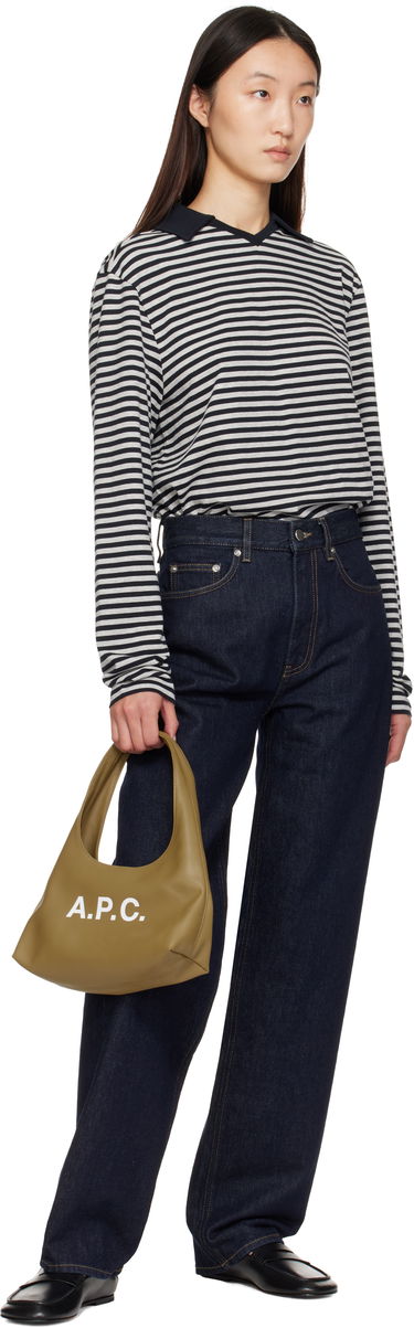 Чанта през рамо A.P.C. A.P.C. Baby Ninon Shoulder Bag Зелено | PUAAT-F67027, 3