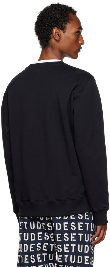 Пуловер Études Études Story Patch Sweatshirt Черно | C00ME202OC16BK, 2