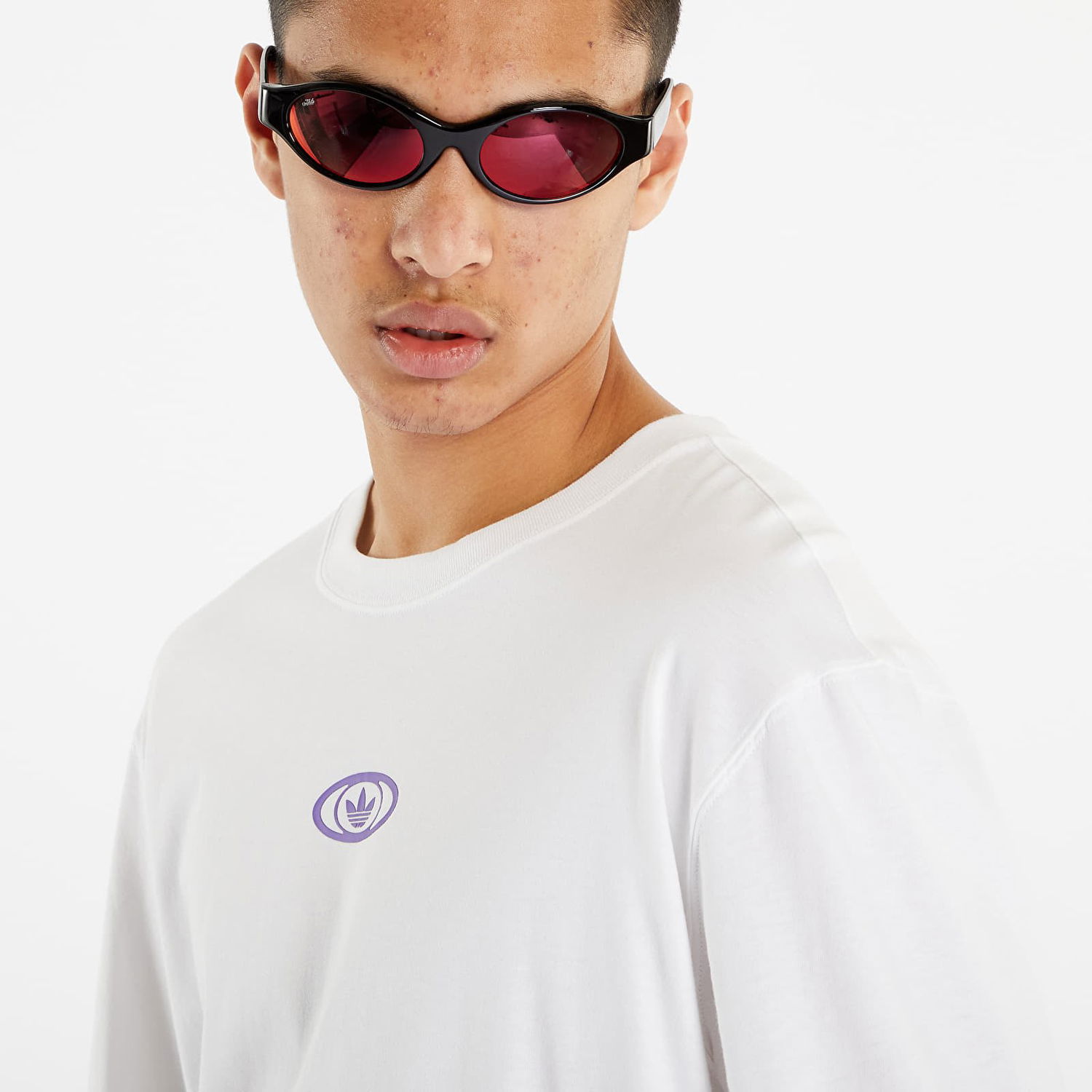 Тениска adidas Originals Long Sleeve Tee Бяло | IC6008, 1