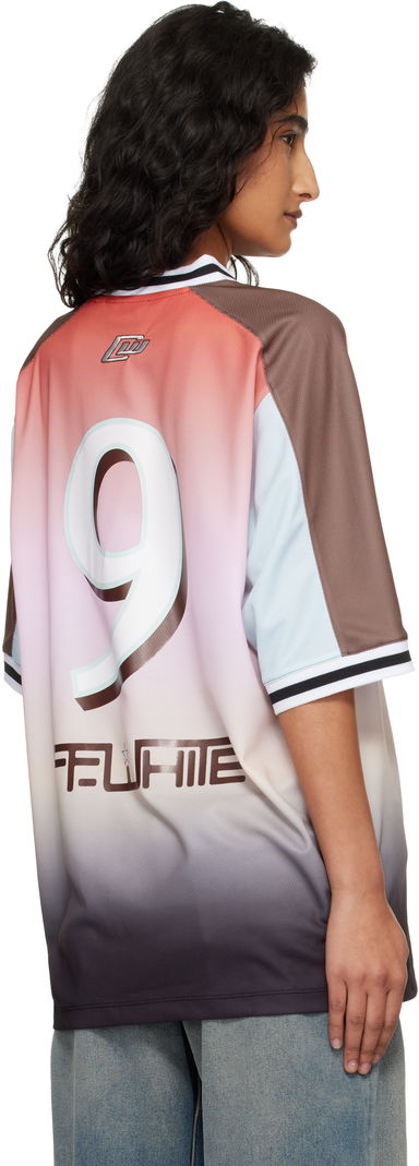 V-Neck Gradient Soccer Jersey, 2