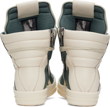 Кецове и обувки Rick Owens Rick Owens Hollywood Geobasket Зелено | RU01E5894 LCO, 1