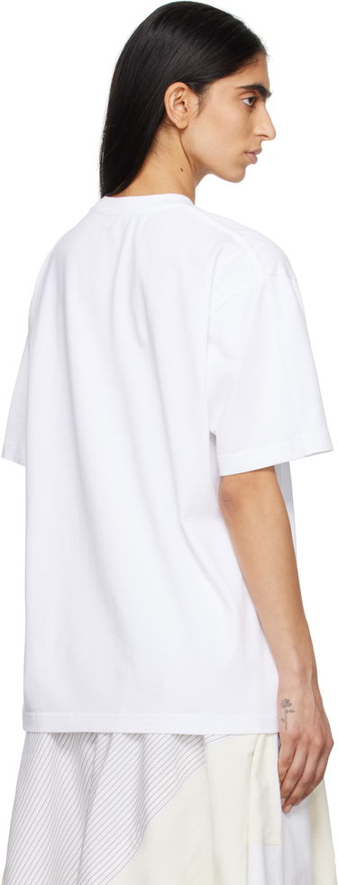 Тениска JW Anderson JW Anderson Diorama Graphic T-Shirt Бяло | JT0288-PG1551, 2