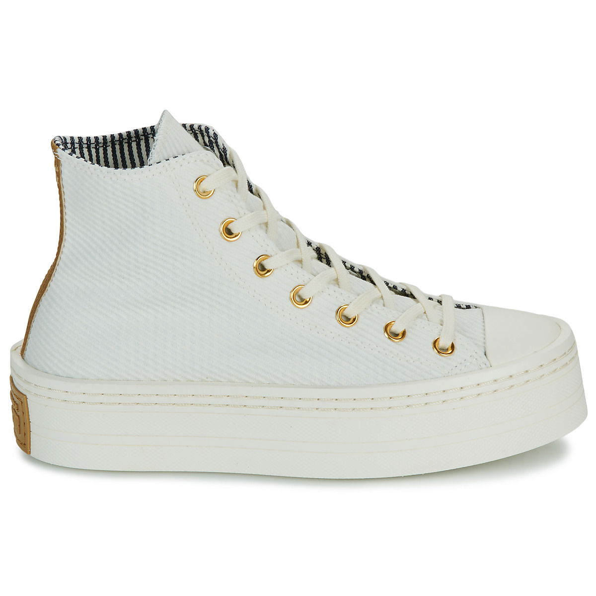 Кецове и обувки Converse Shoes (High-top Trainers) CHUCK TAYLOR ALL STAR MODERN LIFT Бяло | A07204C, 1