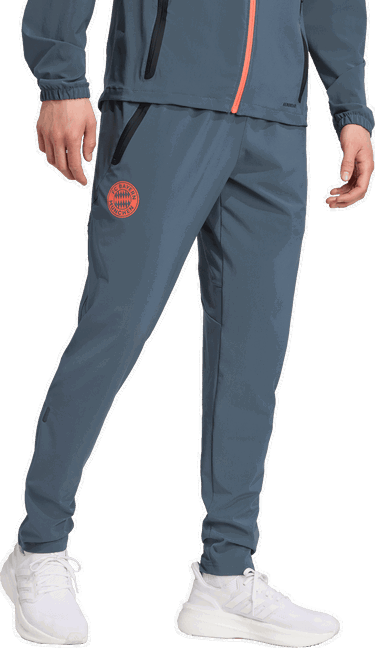 Спортни панталони adidas Performance FC Bayern Tiro 25 Competition Travel Pants Сиво | JV5344, 4