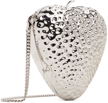Дамска чанта Stella McCartney Strawberry Shaped Metallic Clutch Металик | 7B0075WP0351, 2