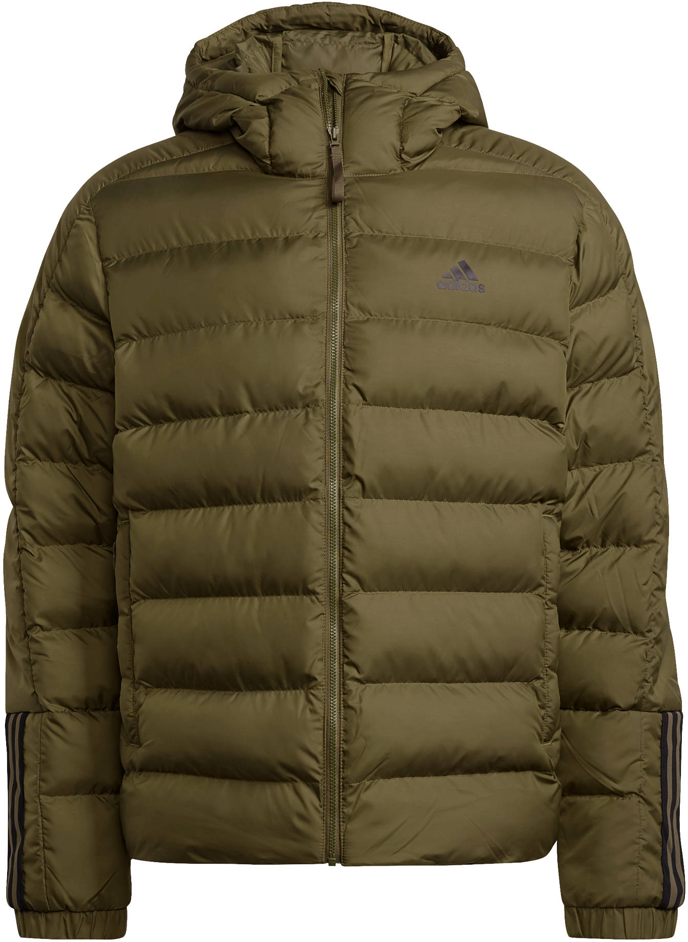 Пухо яке adidas Originals Itavic 3-Stripes Midweight Зелено | gt1677, 0