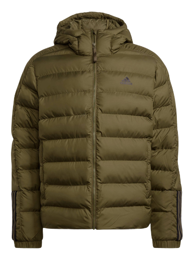 Пухо яке adidas Originals Itavic 3-Stripes Midweight Зелено | gt1677