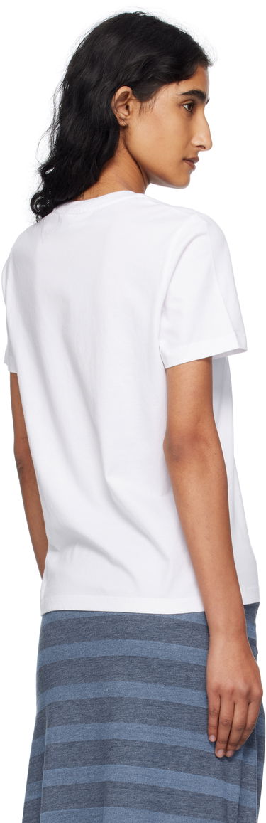 Тениска MAISON KITSUNÉ Maison Kitsuné Fox Head T-Shirt Бяло | PW00113KJ7026, 2
