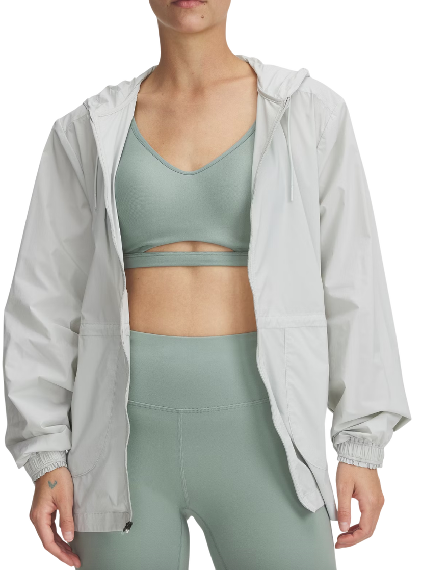 Ветровка Under Armour Under Armour Cinch Waist Hooded Jacket Зелено | 1389502-377