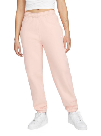 Спортни панталони Nike Solo Swoosh Fleece Pants Розово | CW5565-697