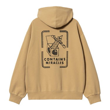 Суитчър Carhartt WIP Stone Washed Relaxed Fit Hoodie Бежово | I033621_9, 4