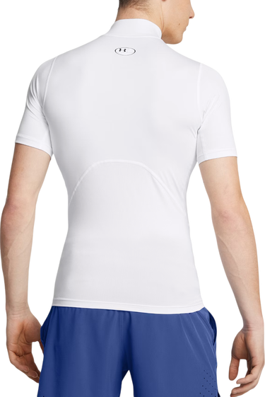 Тениска Under Armour T-Shirt Armour Comp Mock Short Sleeve Бяло | 1372586-100, 1