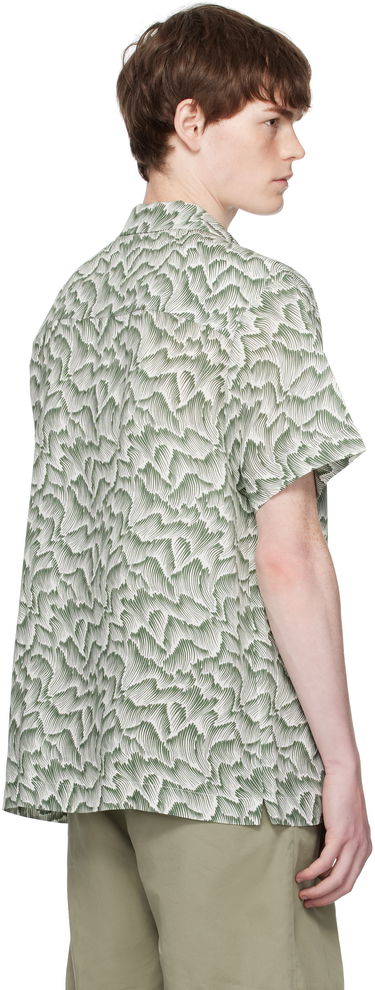 Риза A.P.C. A.P.C. Roy Print Camp Collar Shirt Зелено | VIALX-H12608, 2