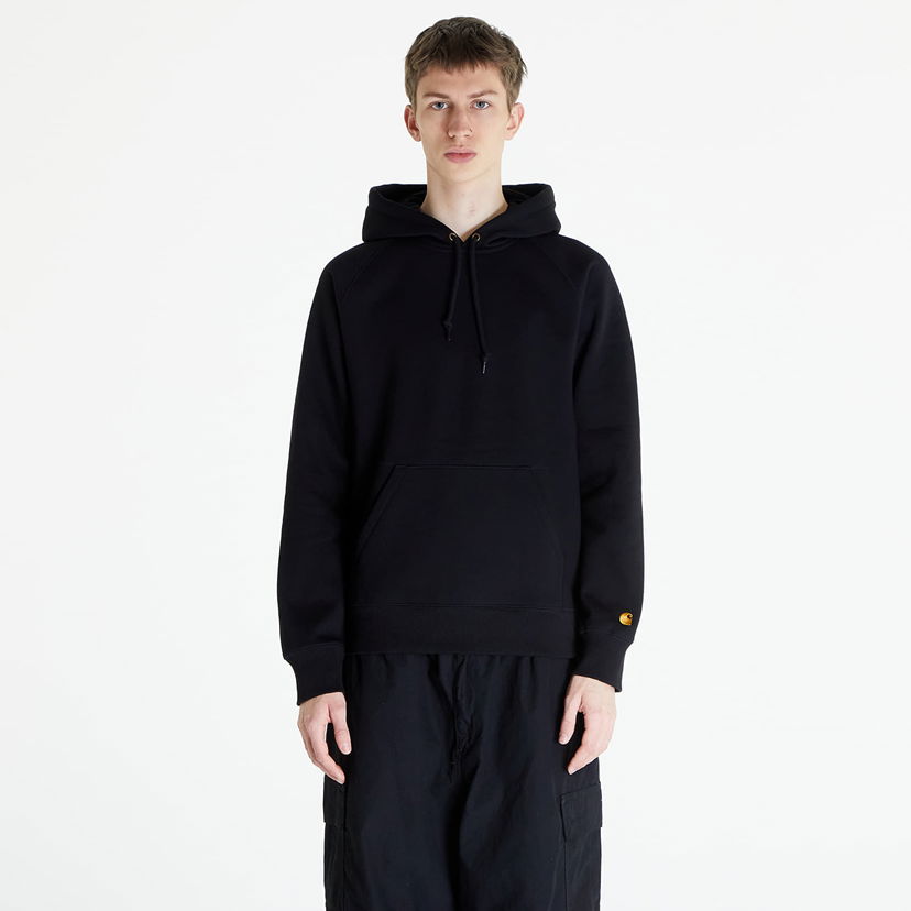 Суитчър Carhartt WIP Hooded Chase Sweatshirt Черно | I033661.00FXX