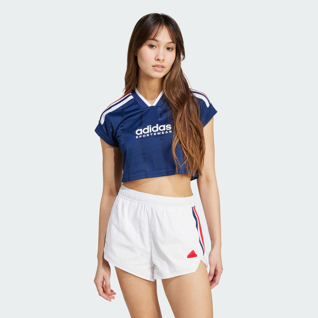 Фланелка adidas Performance Tiro Cut 3-Stripes Тъмно синьо | IZ2090, 0