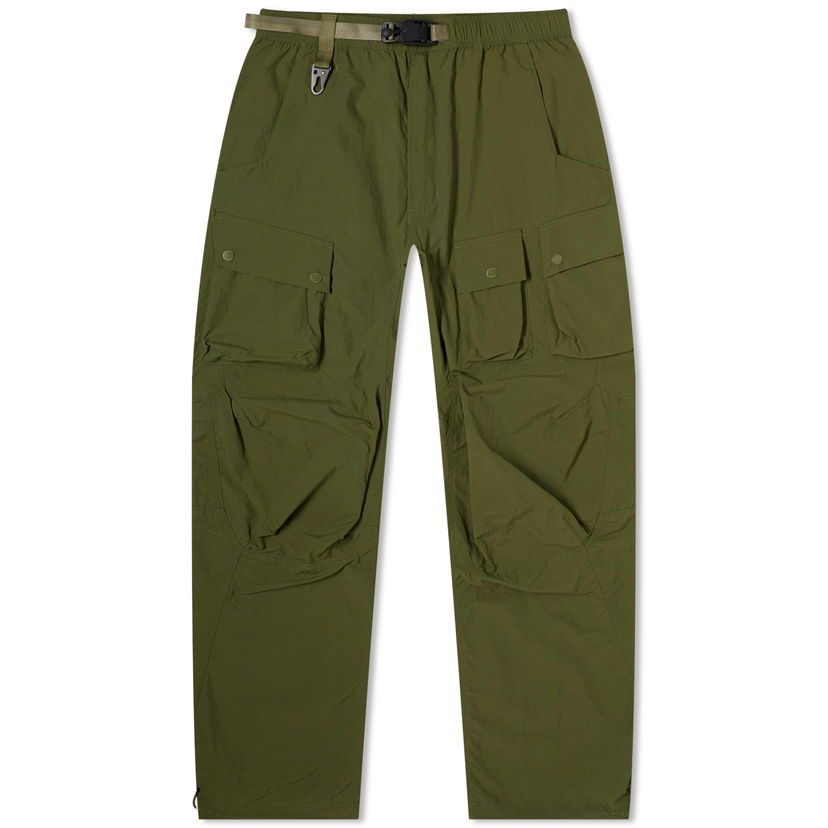 Панталони Maharishi Veg Dyed Cargo Track Pant Зелено | 5040-OLV