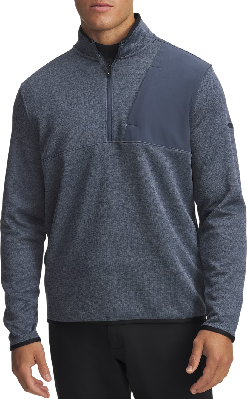 Пуловер Under Armour Drive SweaterFleece Half-Zip Pullover Синьо | 6005671-044