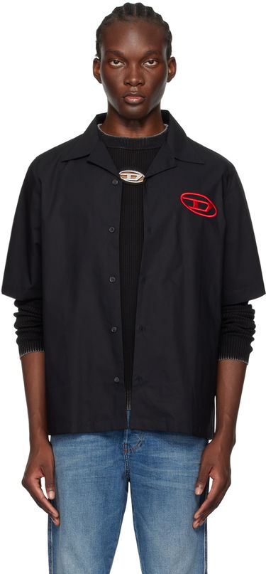 Риза Diesel S-Mac-C Resort Shirt Черно | A14636-0PCAL-9XX, 0