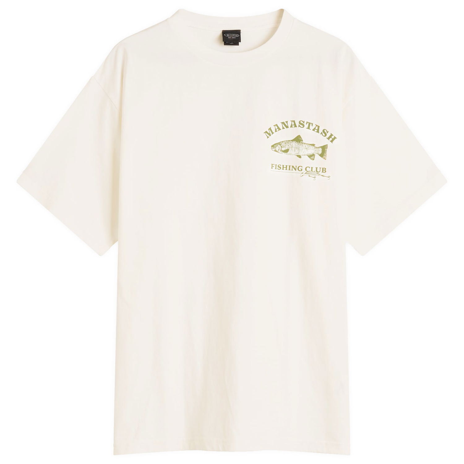 Тениска Manastash Manastash Pumice Lure T-Shirt, Size Large Бяло | 7925134007-030, 0
