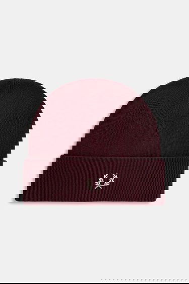 Шапка Fred Perry Fred Perry Wool Beanie Бургунди | C8161, 0