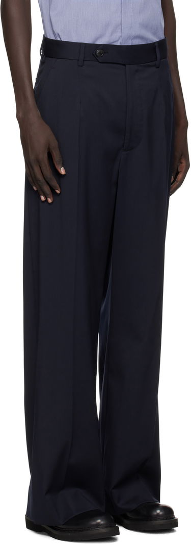 Панталони Vivienne Westwood Vivienne Westwood Humphrey Pleated Trousers Тъмно синьо | 2F01001Q-W018V-, 1