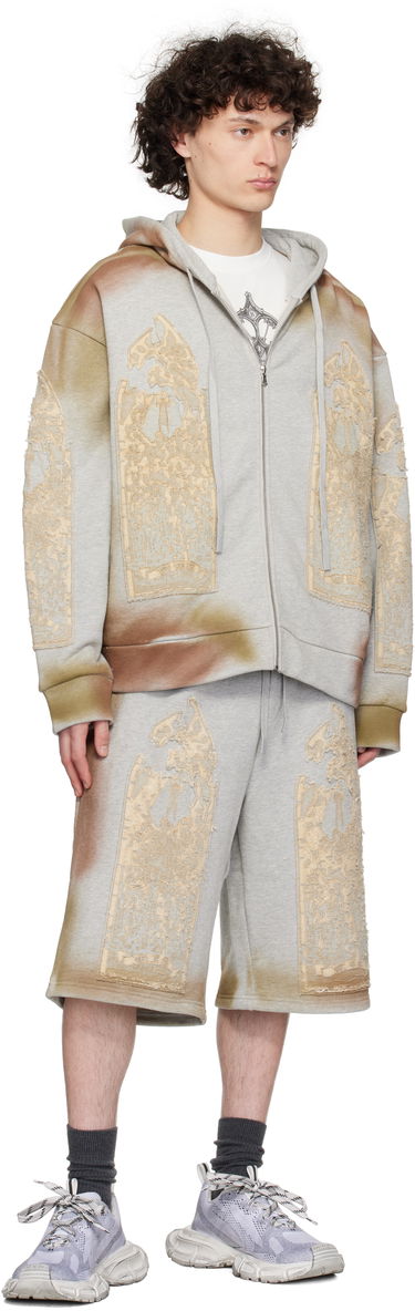 Къси панталони Who Decides War Who Decides War Signature Mechanic Shorts Сиво | 1121070021SS25, 3
