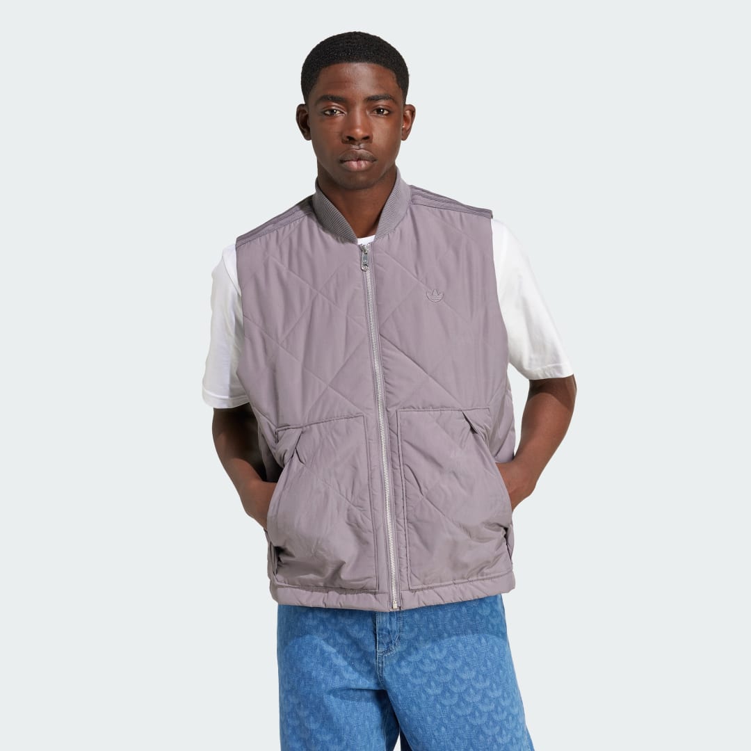Жилетка adidas Performance Quilted Nylon Vest Лилаво | IY2294, 0