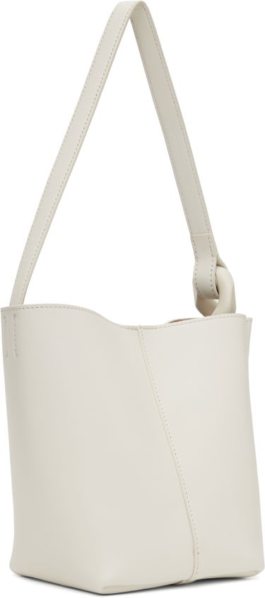 Дамска чанта JW Anderson JW Anderson Small JWA Corner Bucket Tote Бяло | HB0706-LA0351, 2