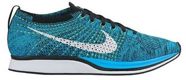 Кецове и обувки Nike Flyknit Racer "Blue Cactus" Тюркоазено | 526628-402, 0