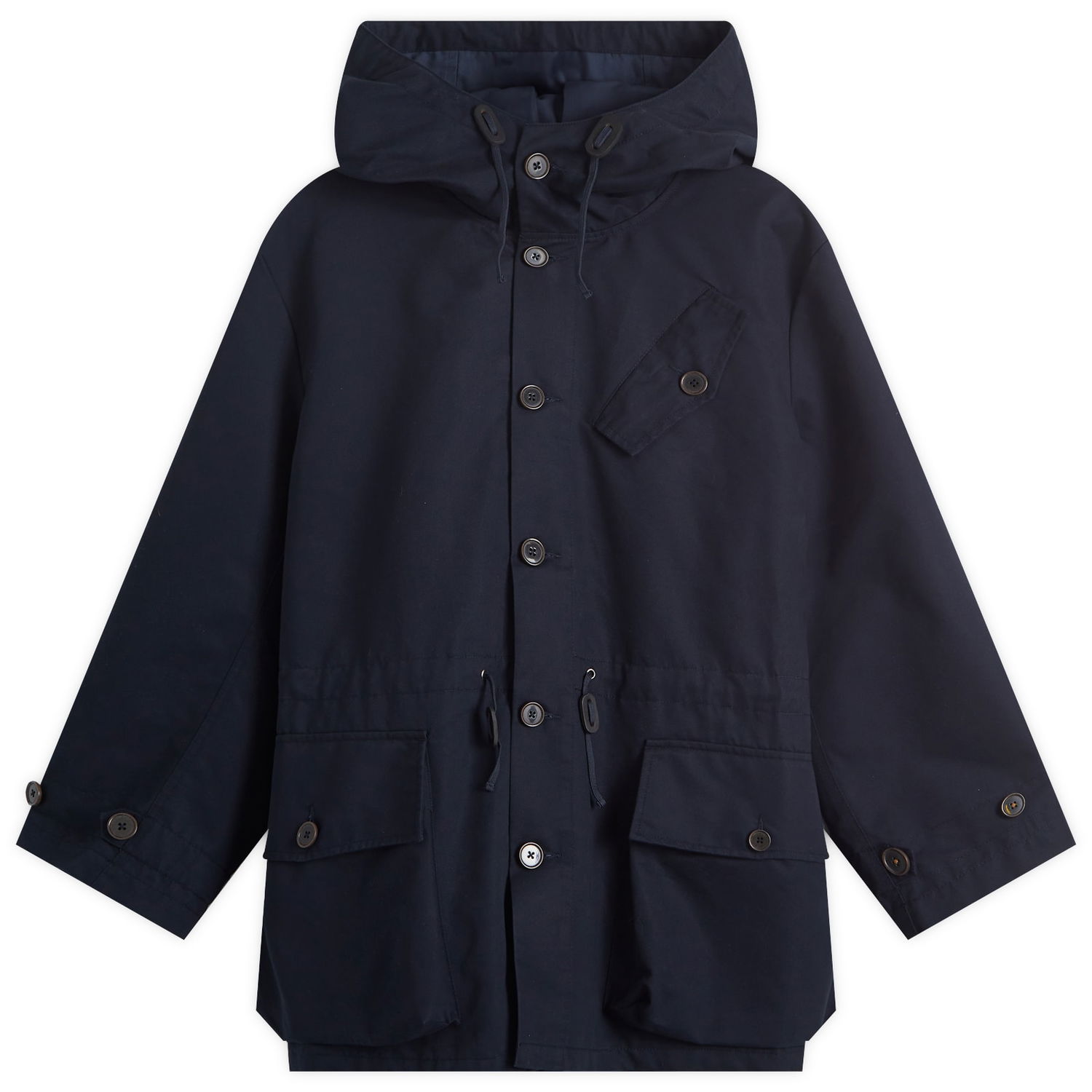 Дъждобран Universal Works Universal Works Boston Parka Jacket, Size Large Тъмно синьо | P31102-NVY, 0