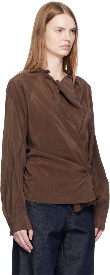 Чанта през рамо LEMAIRE Lemaire Twisted Wrap Blouse Сиво | TO1081 LF1308, 4