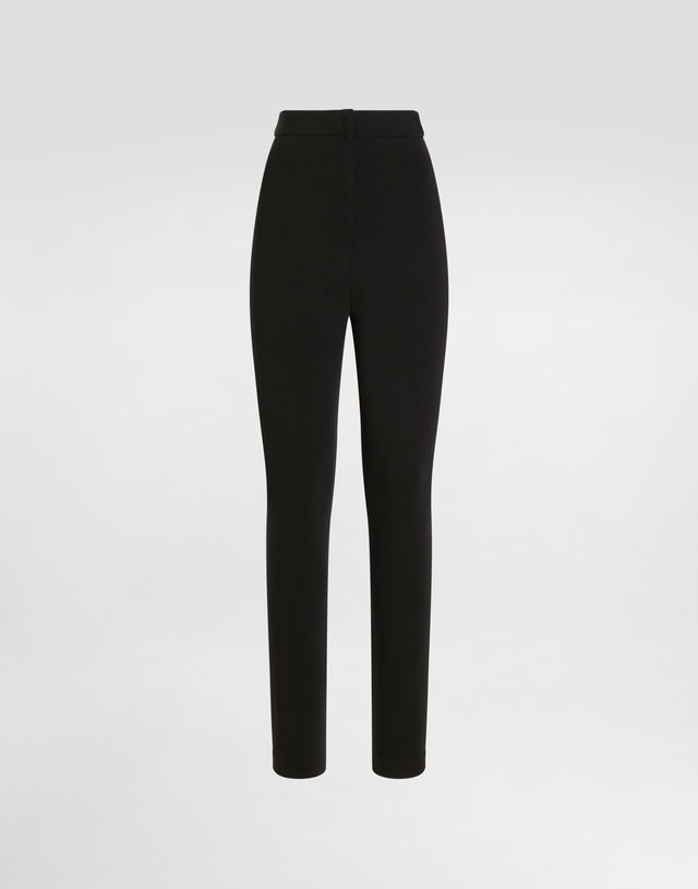 Dolce & Gabbana Viscose Slim Fit Pants